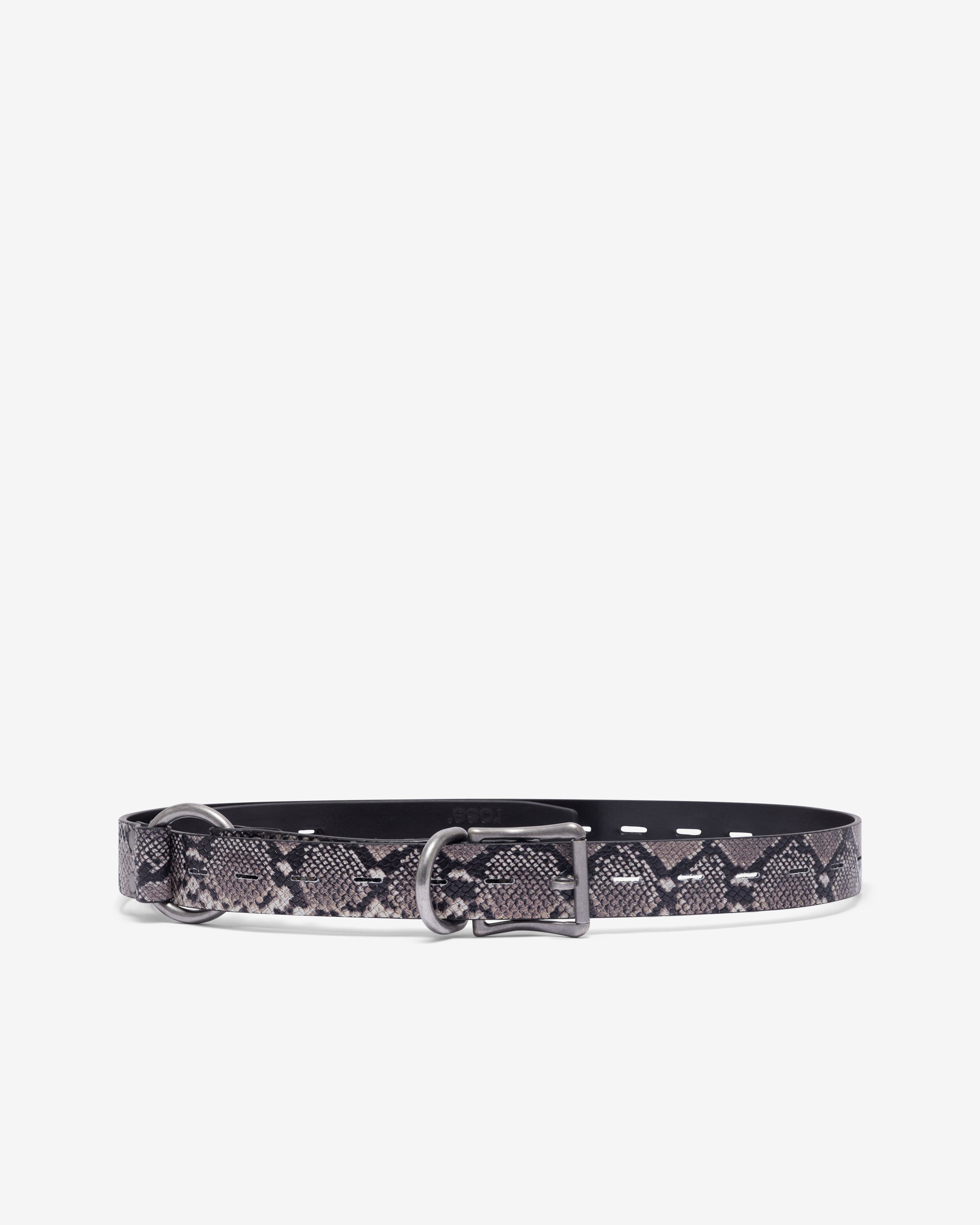 Martine Rose - Men's Bondage Belt - (Grey) by MARTINE ROSE