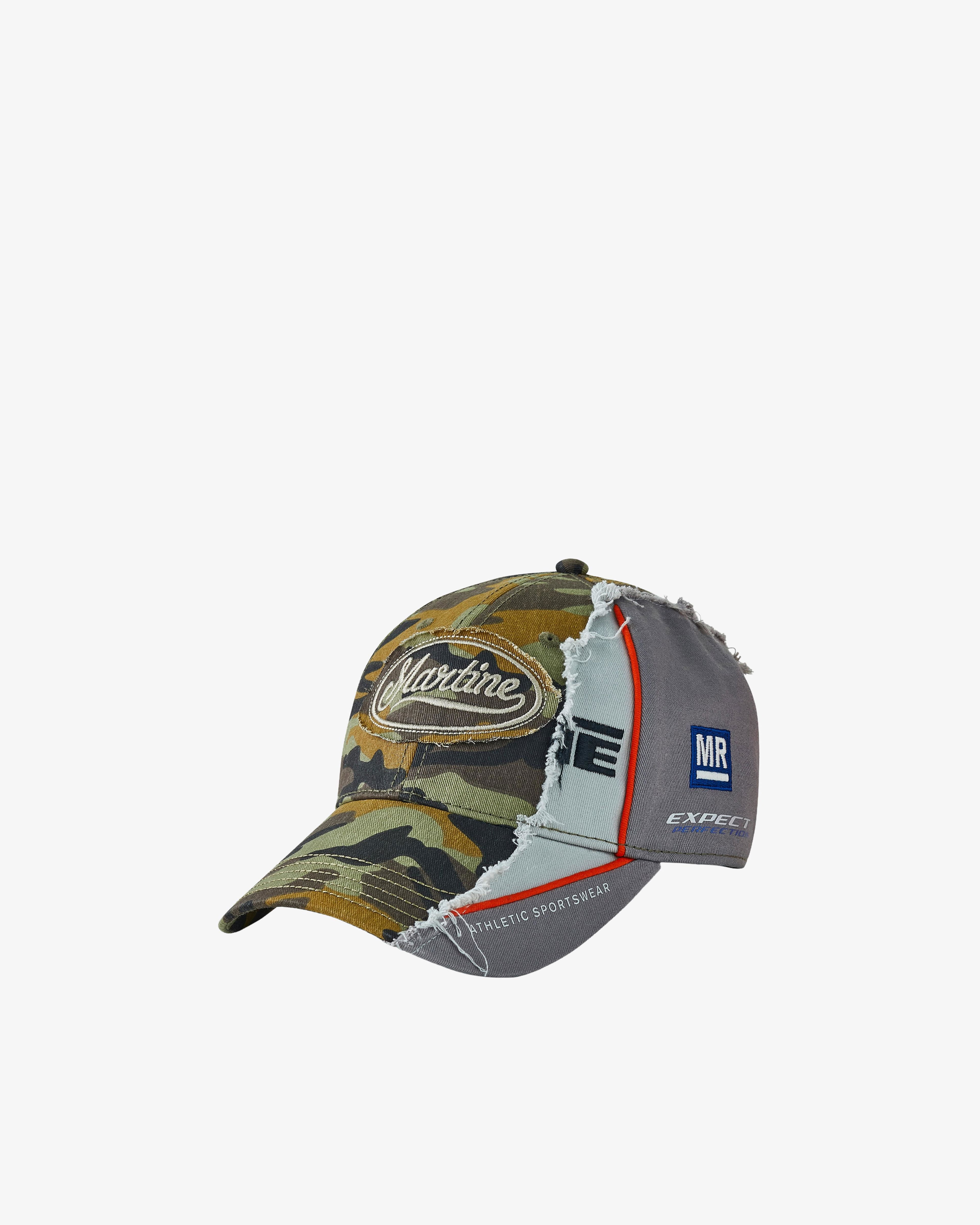 Martine Rose - Men's Collage Cap - (Green) by MARTINE ROSE