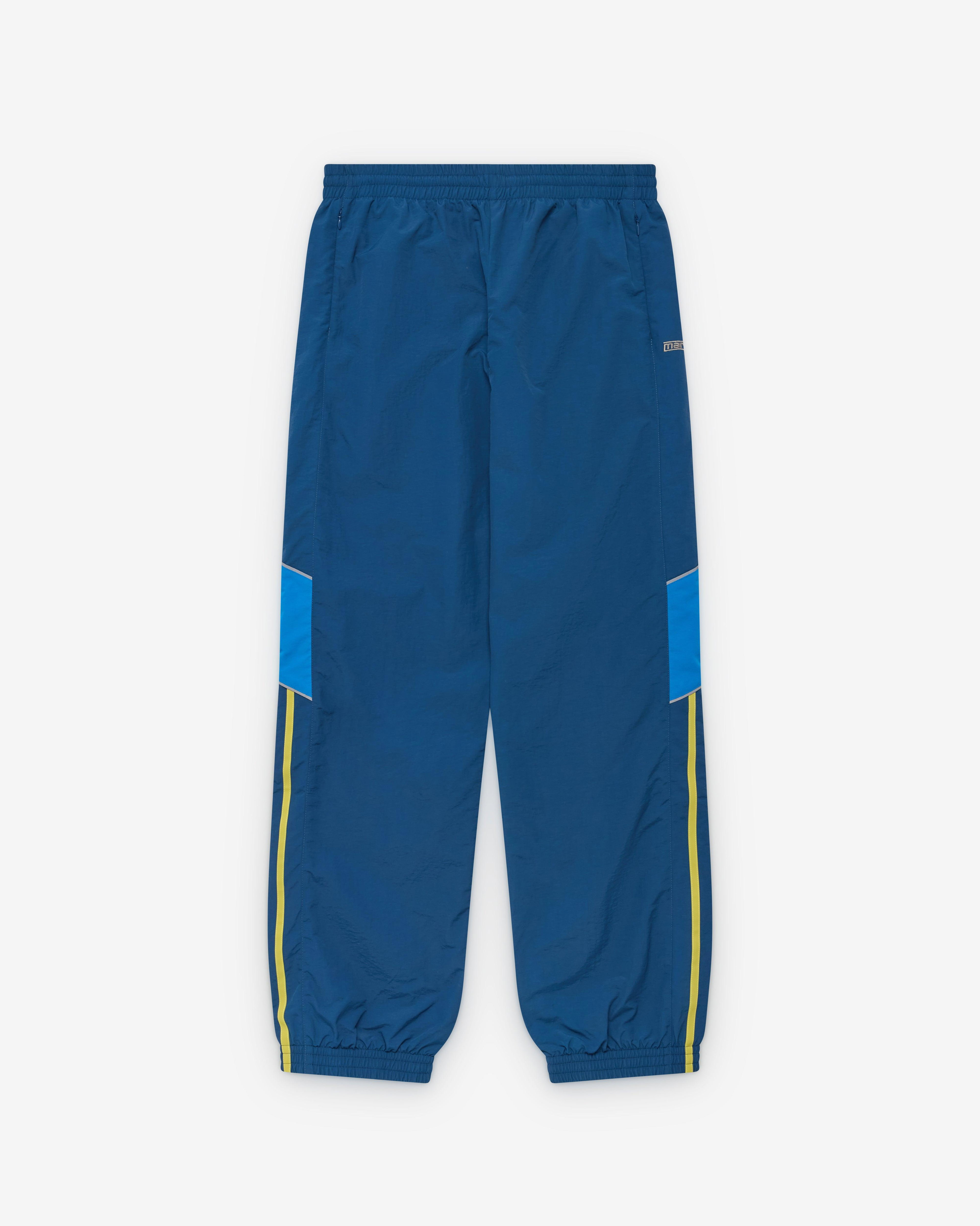 Martine Rose - Men's Panelled Trackpant - (Blue/Navy) by MARTINE ROSE