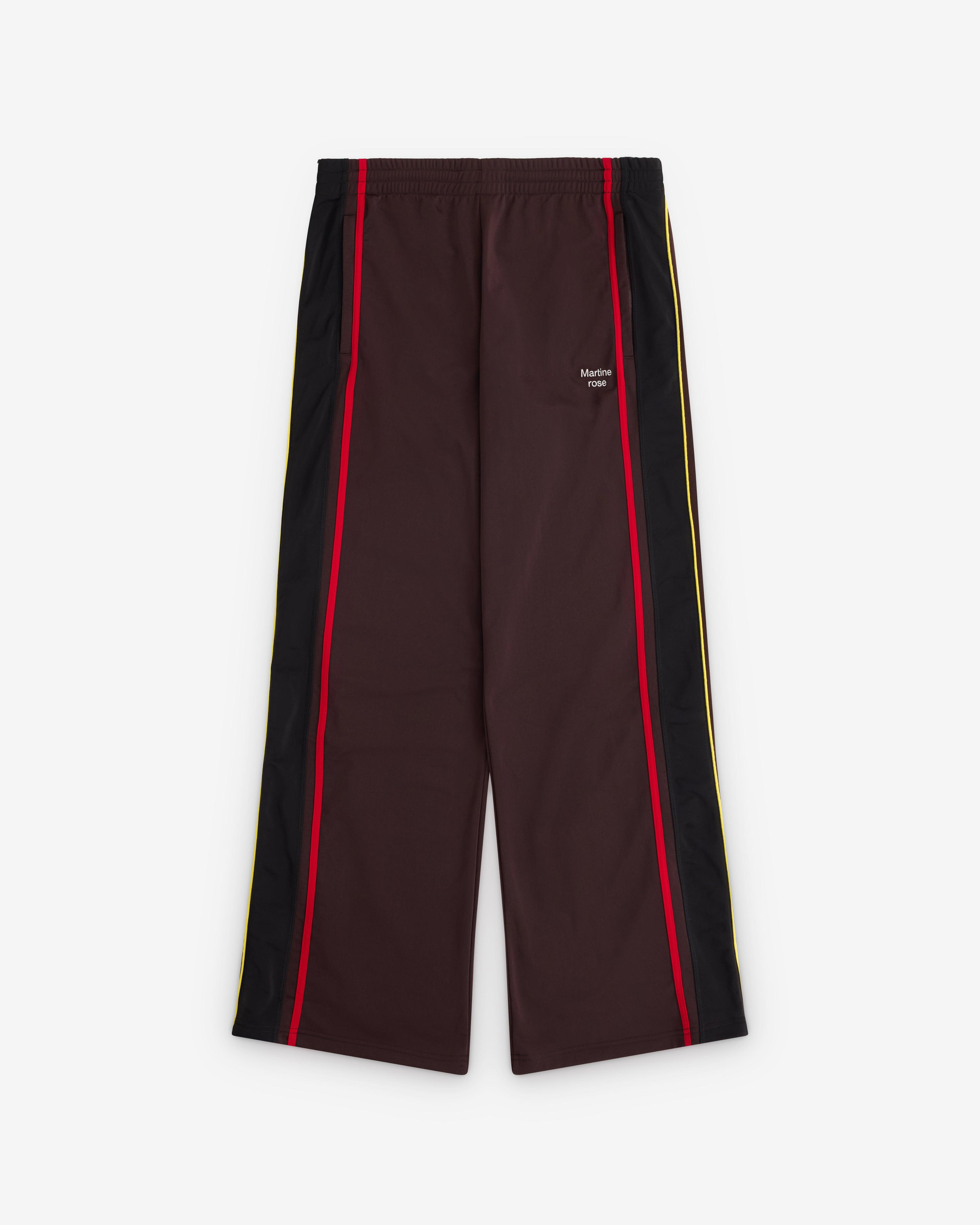 Martine Rose - Men's Wide Leg Trackpant - (Brown) by MARTINE ROSE