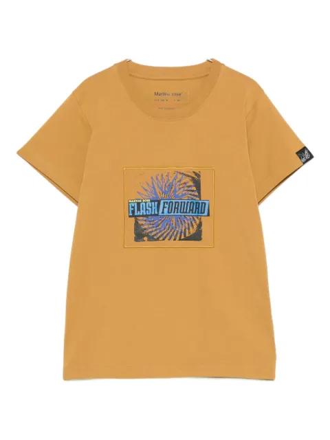 Shrunken graphic-print T-shirt by MARTINE ROSE Shrunken graphic-print T-shirt by MARTINE ROSE