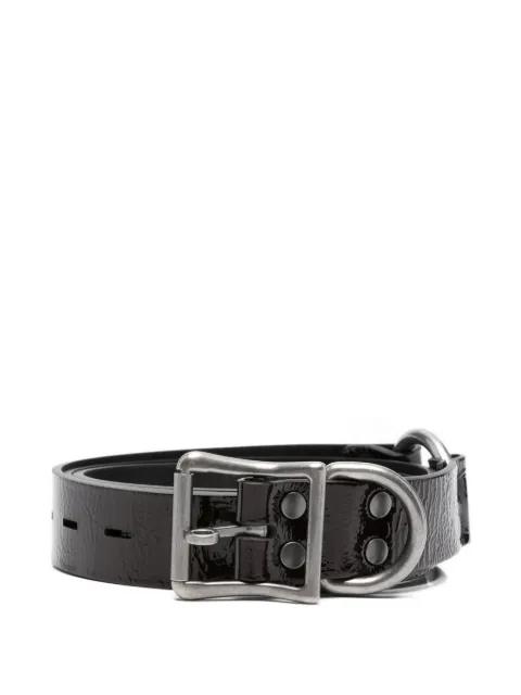 bondage leather belt by MARTINE ROSE