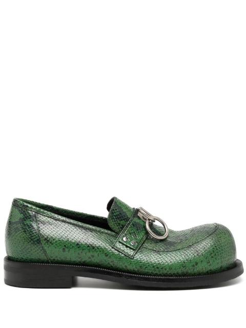 bulb-toe ring loafers by MARTINE ROSE