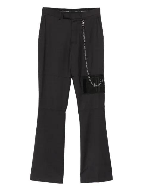 chain-detail trousers by MARTINE ROSE