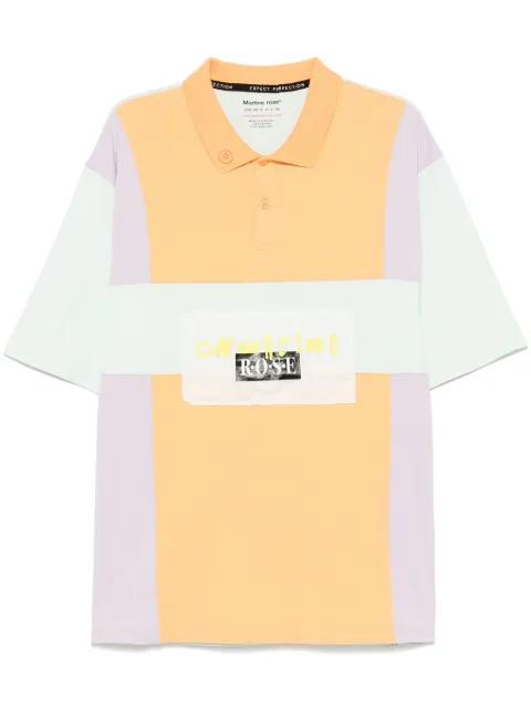 colourblock polo shirt by MARTINE ROSE