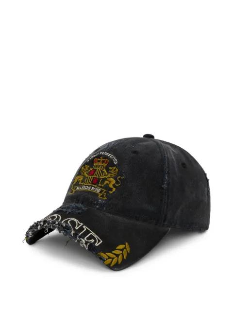 cut-peak baseball cap by MARTINE ROSE