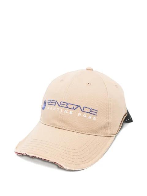 embroidered-logo baseball cap by MARTINE ROSE