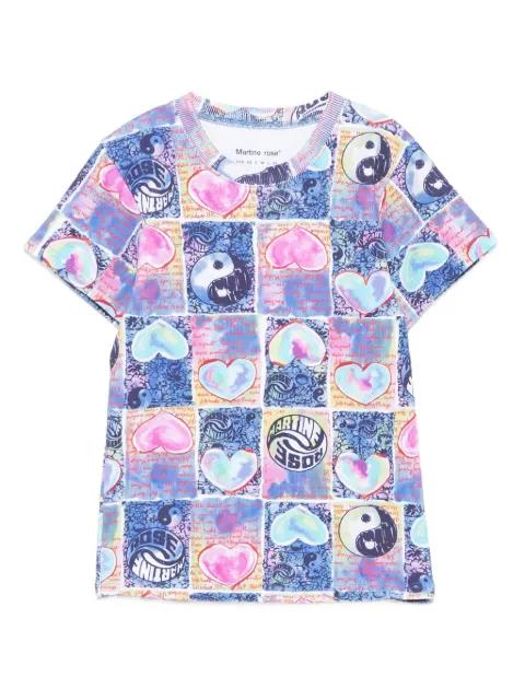 graphic-print t-shirt by MARTINE ROSE