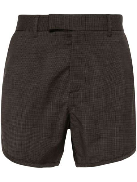 houndstooth tailored shorts by MARTINE ROSE