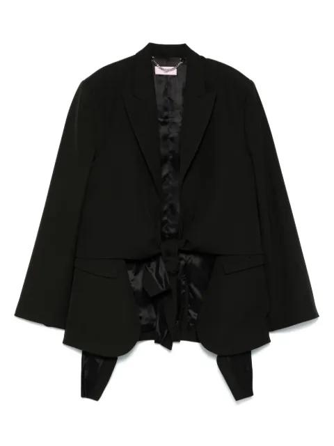 knotted tailored jacket by MARTINE ROSE