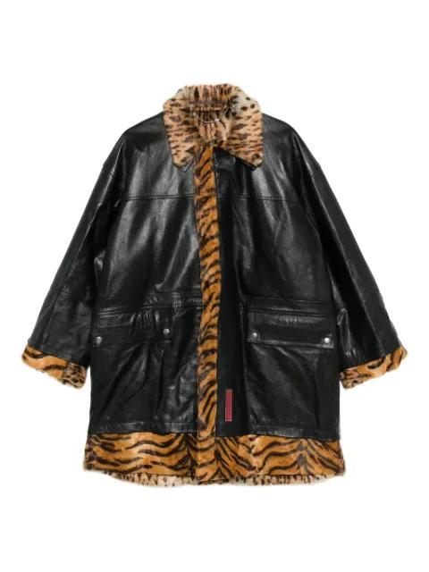leather coat by MARTINE ROSE