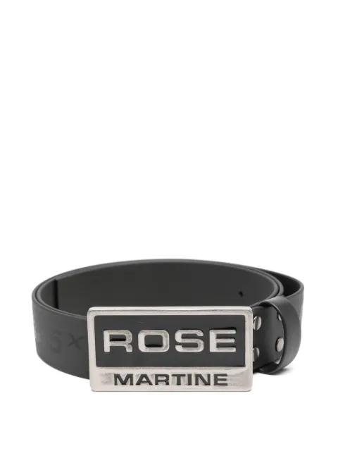 logo-buckle belt by MARTINE ROSE
