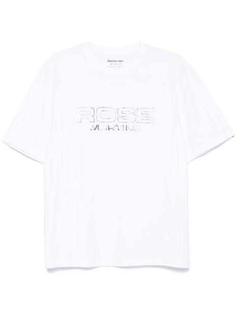 logo-print T-shirt by MARTINE ROSE