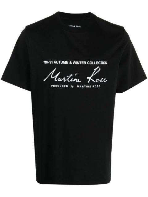 logo print T-shirt by MARTINE ROSE