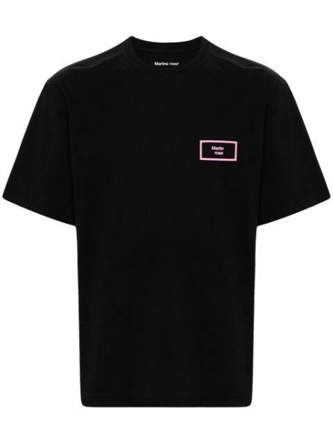 logo-print cotton T-shirt by MARTINE ROSE