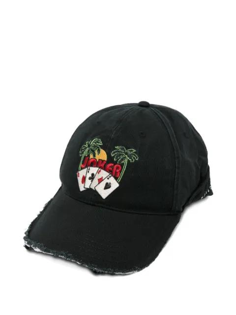 palm-tree embroidered hat by MARTINE ROSE