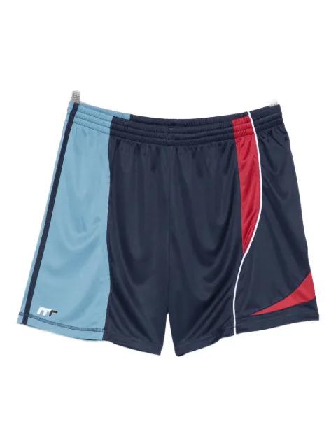 panelled football shorts by MARTINE ROSE