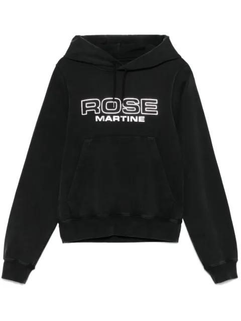 raised-logo hoodie by MARTINE ROSE
