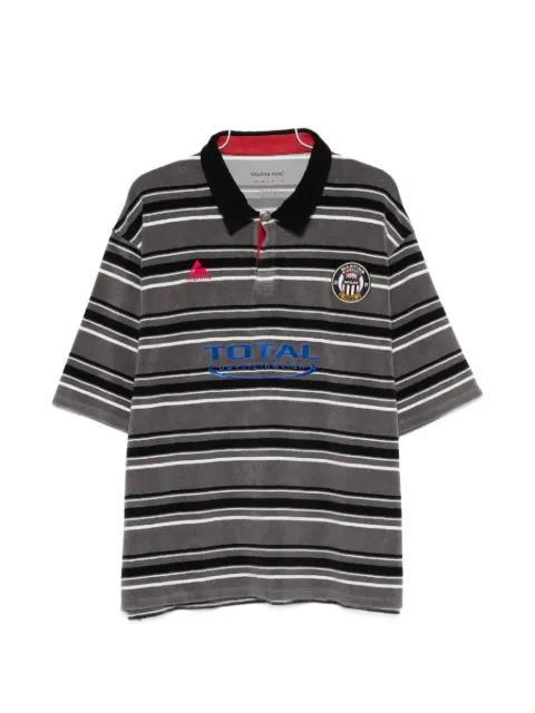 striped logo polo shirt by MARTINE ROSE