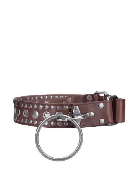 stud-embellished ring-detail belt by MARTINE ROSE