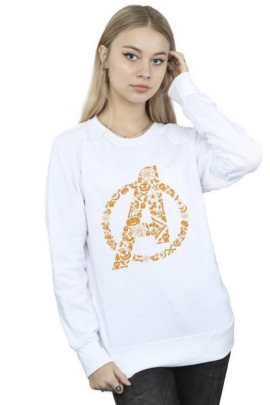 Avengers Halloween Logo Sweatshirt by MARVEL