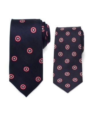 Father and Son Captain America Necktie Gift Set by MARVEL