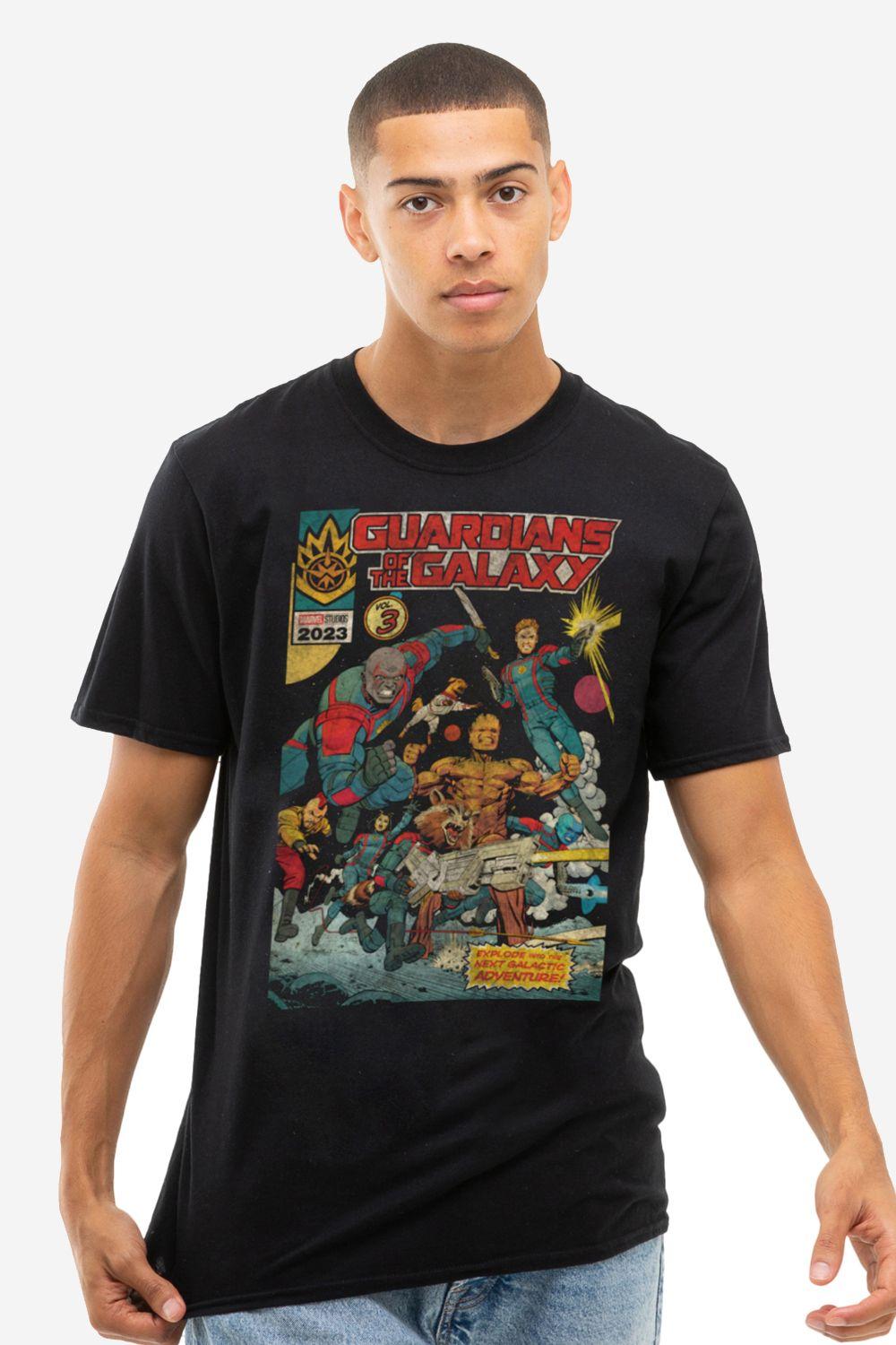 Marvel Gotg3 Guardians Vol 3 Mens T-Shirt Black by MARVEL