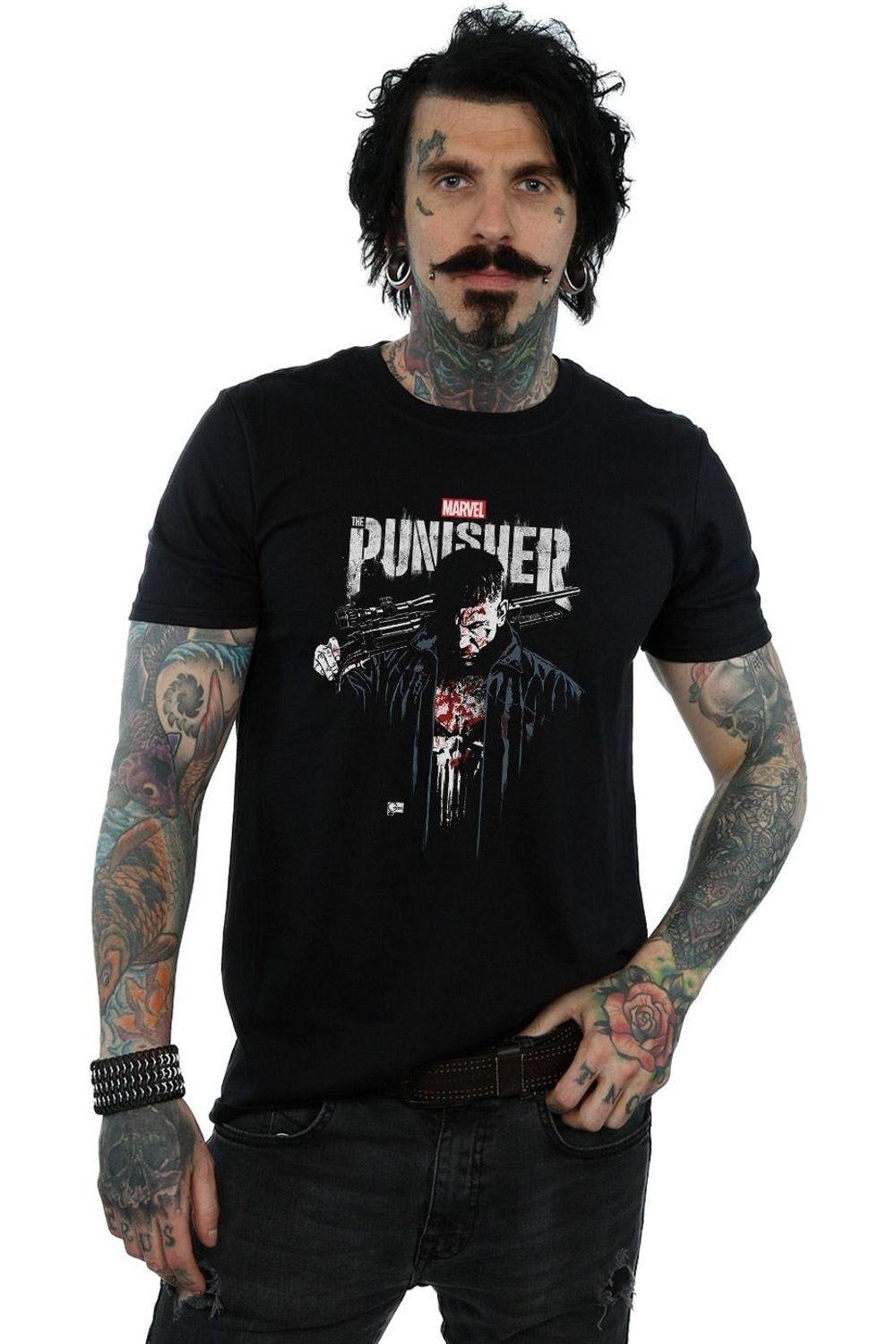The Punisher TV Series Frank Castle T-Shirt by MARVEL