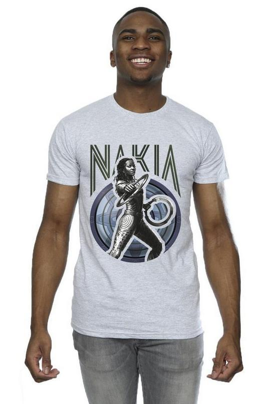 Wakanda Forever Nakia Shield T-Shirt by MARVEL