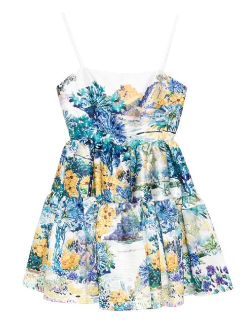 floral-print dress by MARY KATRANTZOU