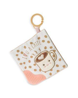 Latte Crinkle Teether - Ages 0+ by MARY MEYER