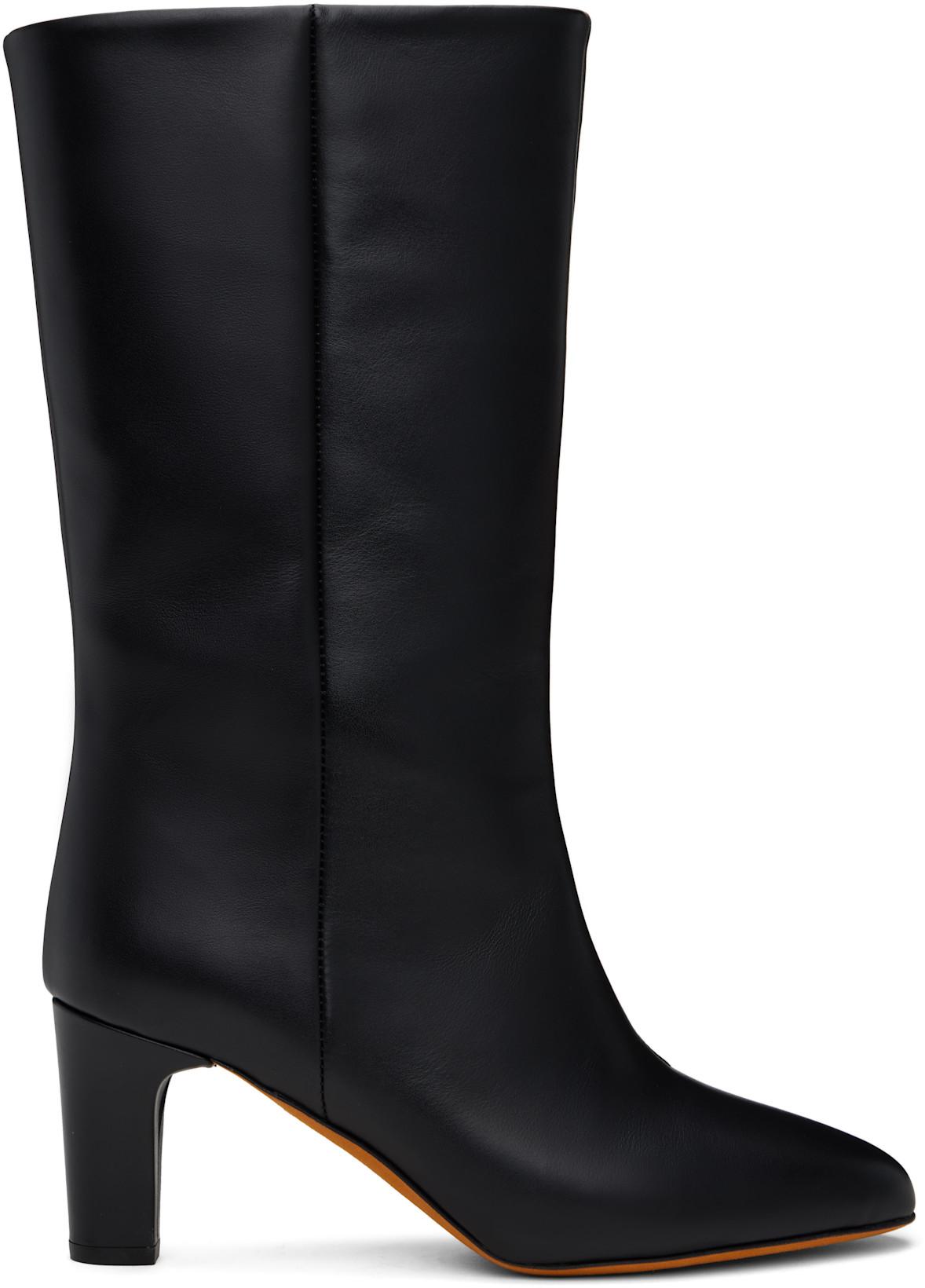 Black Sandra Boots by MARYAM NASSIR ZADEH