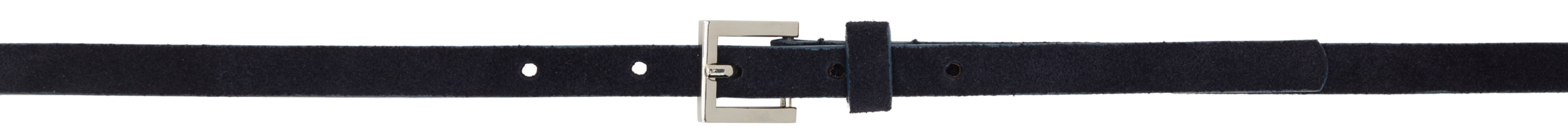 Navy Pendant Belt by MARYAM NASSIR ZADEH