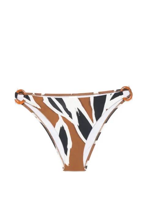 ring-detail print bikini bottoms by MARYAN MEHLHORN