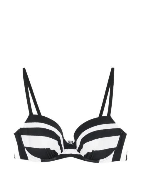 striped underwired bikini top by MARYAN MEHLHORN