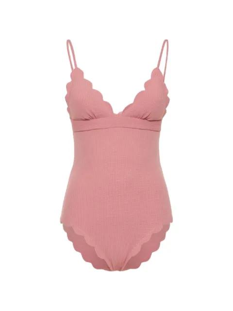 Santa Clara scalloped swimsuit by MARYSIA