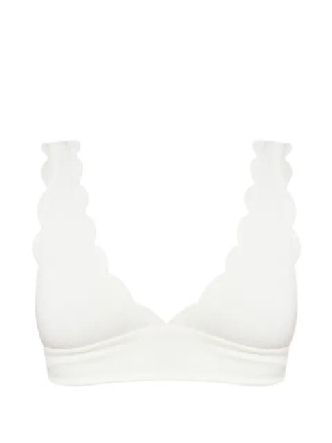 Wide Santa Clara bikini top by MARYSIA