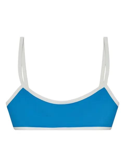 contrast-trim bikini by MARYSIA