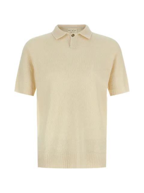 button-fastening polo shirt by MA'RY'YA