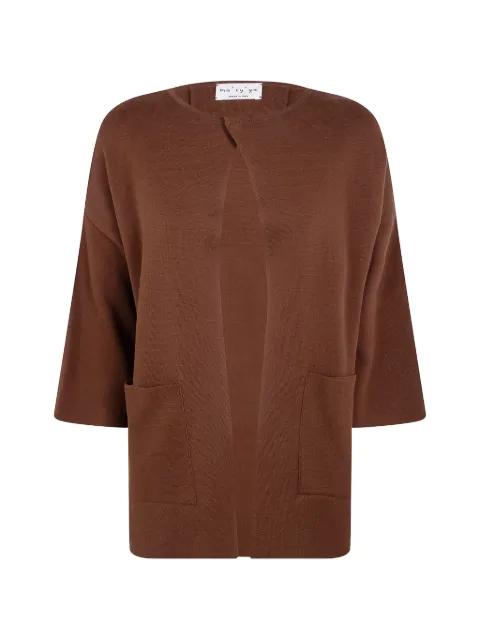 front-pockets cardigan by MA'RY'YA