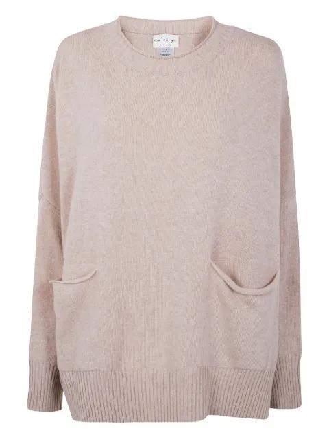 two-pocket sweater by MA'RY'YA