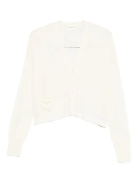 v-neck cardigan by MA'RY'YA