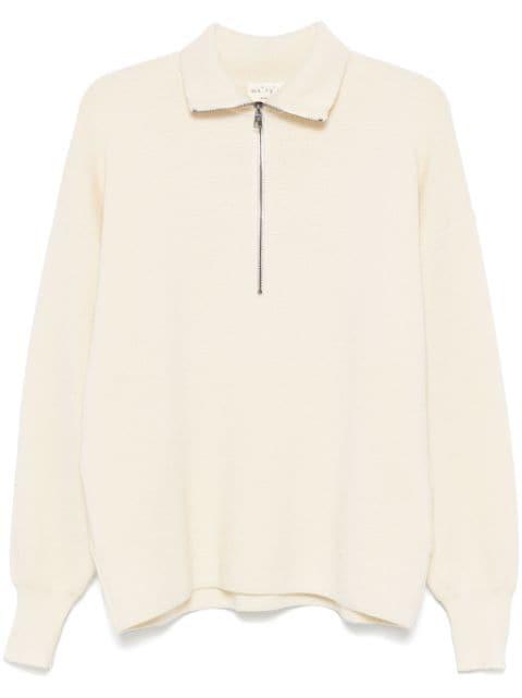 zip sweater by MA'RY'YA