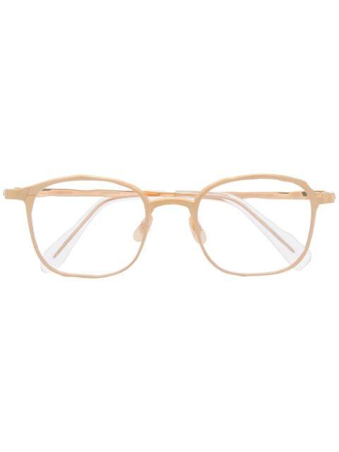 MM-0014 oval-frame glasses by MASAHIROMARUYAMA