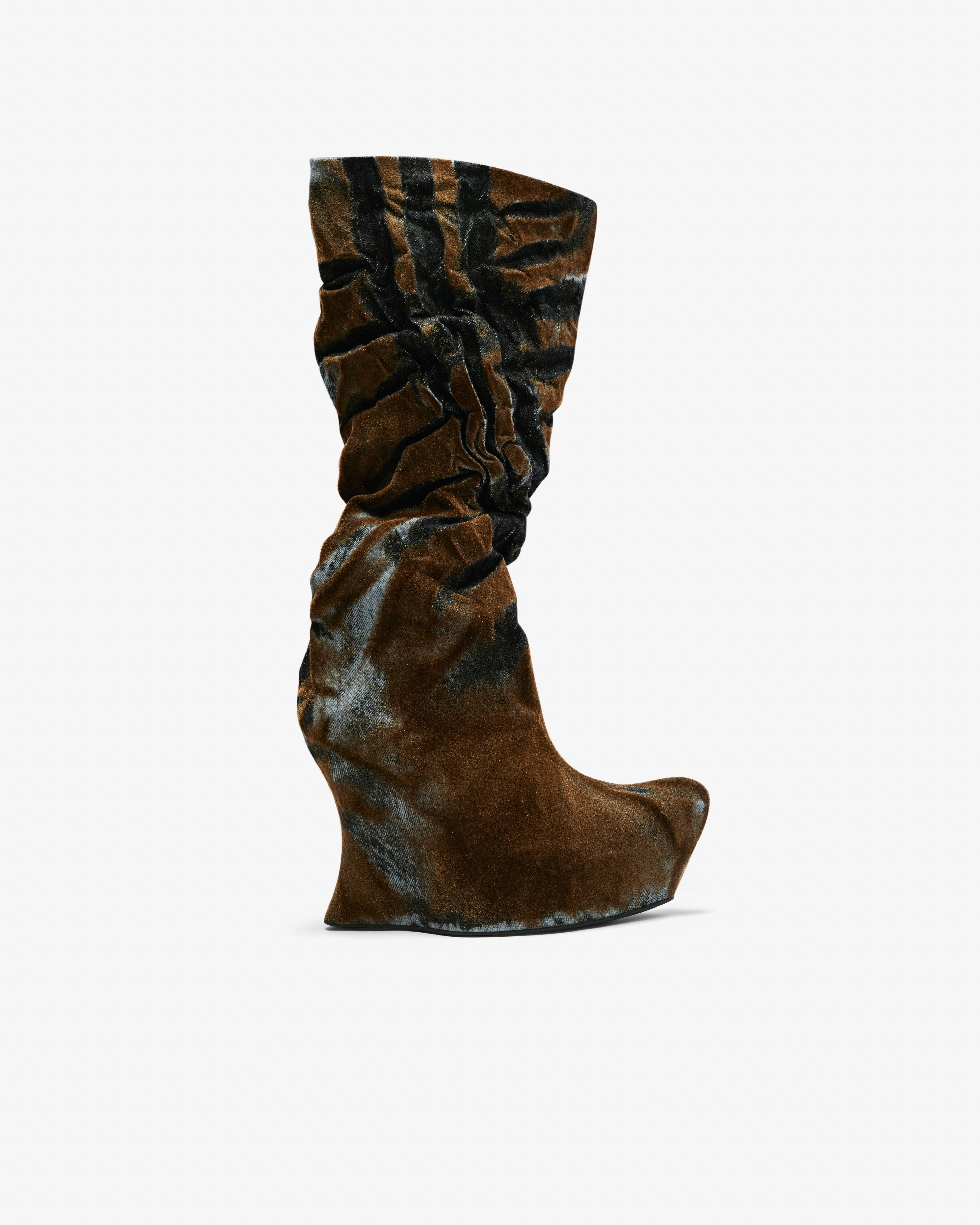 Masha Popova - Women’s Roadkill Boots - (Bronze) by MASHA POPOVA