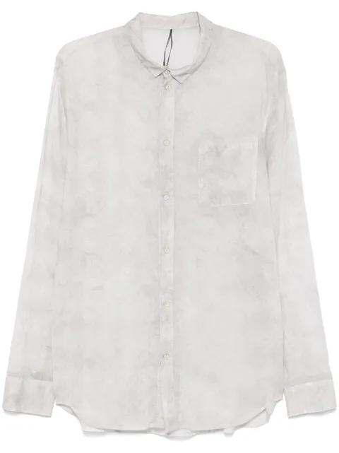 abstract-print shirt by MASNADA