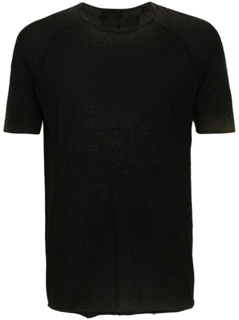 bleach-effect T-shirt by MASNADA
