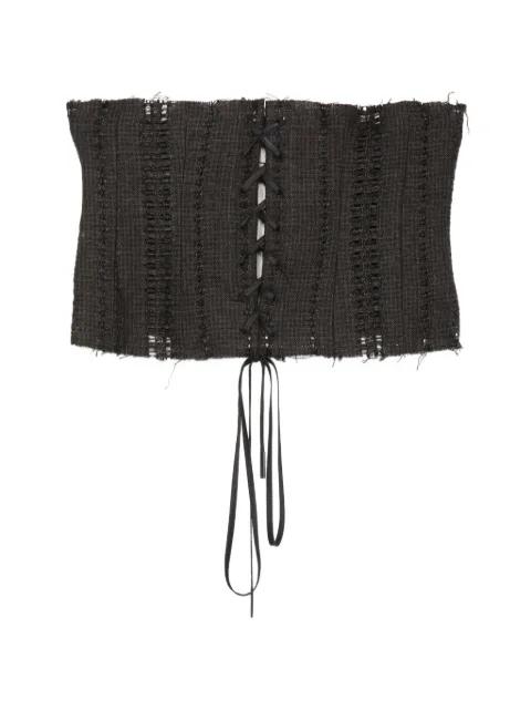 corset top by MASNADA
