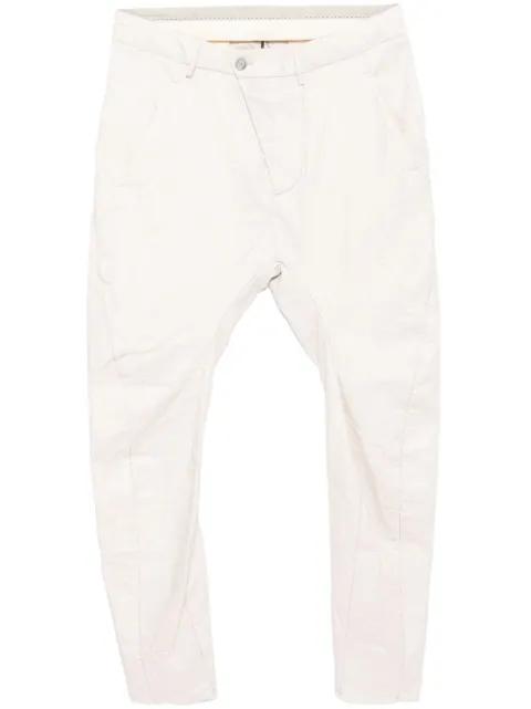 crease-effect trousers by MASNADA