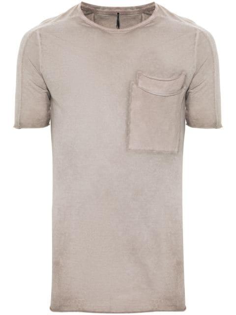 distressed cotton T-shirt by MASNADA